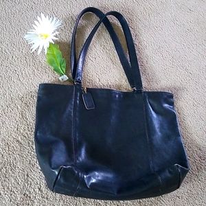 Soft Vintage Leather Coach Tote